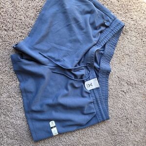 Xersion 5" Mid-Rise Scuba Shorts in Blue Deep Periwinkle 3x Active Plus Nwt